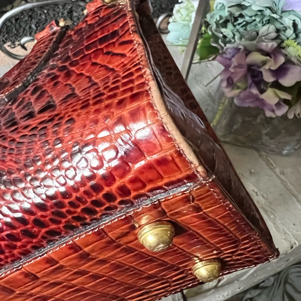 Brahmin Anywhere Convertible Handbag - Pecan Melbourne - Picture 8 of 12